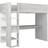 Tarragona High Sleeper Bed with Desk & Storage Shelves 43.3x81.1"