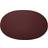 Ørskov Oval Place Mat Brown, Red (48x35cm)