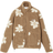 Axel Arigato Billie Flower Fleece Jacket - Camel