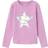 Name It Kid's Glitter Long Sleeved Top - Violet Tulle