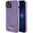 Guess iPhone 15 Mobilskal Sequin Script Metal Lila
