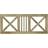Plus Castle Front Garden Fence 180x75cm