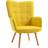 Homcom Tufted Wingback Armchair 101cm