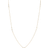 Ani Jewels Thin Necklace - Gold/Pearls