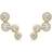 Mads Z Pixie Earrings - Gold/Transparent