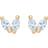Mads Z Emilia Earsticks ct. Gold w. Zirk 3317159 Woman Gold