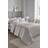 Serene 'Cavali' Pinsonic Microfibre Duvet Cover Grey, Silver