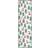 Ekelund Linneväveri Tomtesprång runner Tablecloth White, Green