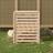 vidaXL natural pine Composter Solid Wood Pine