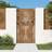 vidaXL Garden Gate 105x180 Corten