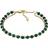 Fossil All Stacked Up Beaded Bracelet - Gold/Malachite