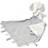 Mamas & Papas Welcome To The World Elephant Comforter, One Colour