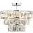 Dar Lighting ROW5450 Rowena 3 Ceiling Flush Light