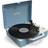 Victrola Re-Spin Blue Record Player