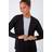 Roman Petite Plain Stretch Cardigan in Black