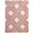 Think Rugs Olympia Grey, Pink 80x150cm