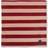 Byon Leya stripe Stofserviet Pink, Rød (45x45cm)