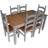 Mercers Furniture Corona Dining Set 90x200cm 7pcs