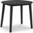 Julian Bowen Coast Black Dining Table 90cm