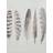 Tops Feathers Of Place Mat Grey