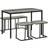 Homcom Concrete Dining Set