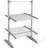 Groundlevel Heated Clothes Airer 2 Tier