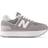 New Balance 574+ W - Shadow Grey/Rain Cloud/White