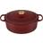 Le Creuset Signature Oval Gryde 6.3 L Garnet Str 31 cm med låg
