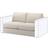 IKEA VIMLE Sofföverdrag Beige (57x37cm)