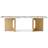 Audo Copenhagen Androgyne Oak/Calacatta Viola Sofabord 45x120cm