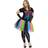 Fun World Women's Funky Punky Bones Plus Size Costume