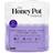 The Honey Pot Organic Cotton Cover Overnight Pads with Wings Regular 12-pack