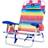 BigBuy Outdoor Beach Chair Textiline Multicolour