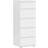 Furniture To Go Nova Narrow White Chest of Drawer 106.6x40cm