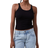 Cotton On Staple Rib Scoop Neck Tank - Black