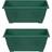 Whitefurze 2 X 40Cm Small Venetian Window Box Planter Pot Colour