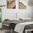 vidaXL white, 193 Metal Bed Base Headboard
