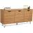 VonHaus Large Oak Wood Effect Sideboard