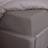 Highams Superking Luxury Bed Sheet Silver, Grey