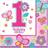 Amscan 1st Birthday Disposable Napkins Pack of 16