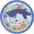 Amscan Ocean Buddies Paper Party Plates Pack of 8