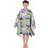 Dreamscene Dino Hooded Poncho Childrens Quick Dry Microfiber Kids Swimming Towel