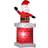 Homcom Inflatable Santa Claus Decoration 210cm