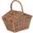 RED HAMPER Hamper Eh152 Wicker Small Elegant Picnic Basket