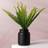 Leaf Black Planter 13 X Vase