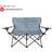 Charles Bentley Double Folding Camping Chair Grey