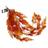 Leaf 100Cm Fern Autumn Artificial Plant