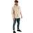 Tommy Jeans Hættetrøje Med Logo Patch - Beige