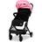 Asalvo Klapvogn Flight Travel+, Pink/Sort