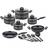 GSW Milano Nero Set med lock 15 delar